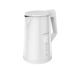 Elektriskā tējkanna AENO EK8S smart 1850–2200W 1,7 l Strix divkāršas sienas temperatūras regulēšana Wi‑Fi balta