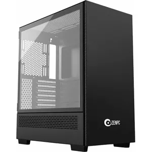 Datora korpuss Zenpc Z3 Solid Core (ZEN.Z3.SCB) mid-tower, ATX atbalsts, tērauda rāmis