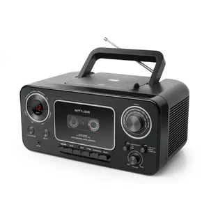 Analog FM/MW Tuner Muse M-182 RDC, black, LED display, rotary volume, 3.5 mm headphone, CD/CD-R/CD-RW playback