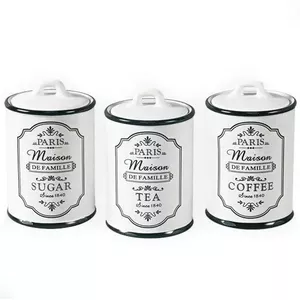 Food storage container set Maestro MR-20001-03CS, 3-piece, black