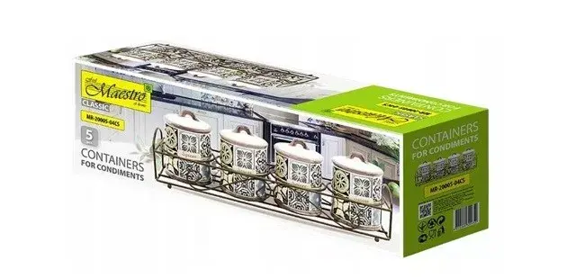 Набор контейнеров Maestro MR-20005-04CS Photo 3