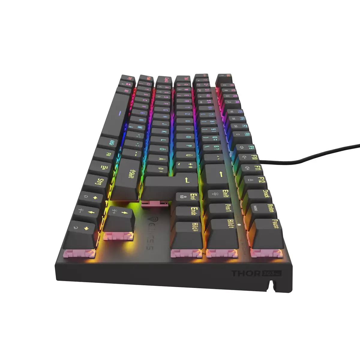 GENESIS NKG-1886 Tastatūra Spēļu USB QWERTZ Photo 2