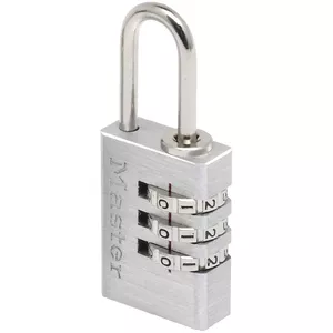 Luggage combination lock MASTER LOCK 7620EURDCC 20mm aluminium body