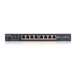 Управляемый коммутатор Zyxel XMG1915-10EP 2.5G Ethernet 8 портов PoE