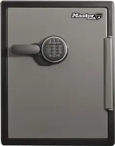 Digitālais kombinētais seifs MASTER LOCK LFW205FYC Tērauds Melns Pelēks 472x490x605mm
