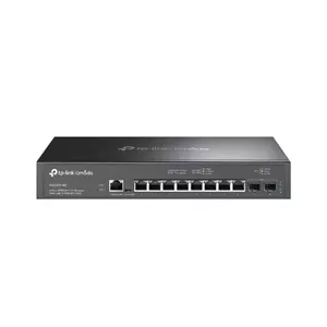 TP-Link Omada SG3210X-M2 tīkla pārslēgs Vadīts L2+ 2.5G Ethernet (100/1000/2500) 1U Melns