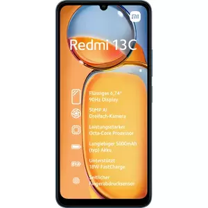 Xiaomi Redmi 13C 17,1 cm (6.74") Divas SIM kartes 4G USB Veids-C 8 GB 256 GB 5000 mAh Zils, Navy (tumši zila)
