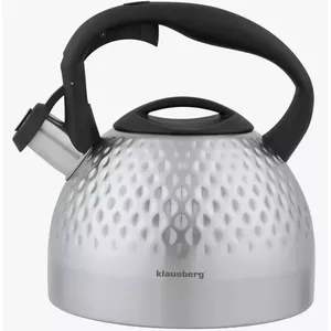 Kettle with whistle Klausberg KB 7642 — 3 L stainless-steel stovetop kettle