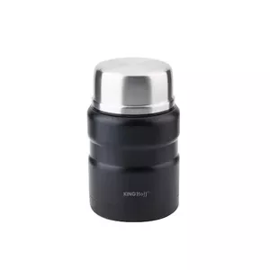 Термос KingHoff KH 1460, стальной, 0,75 л, черный