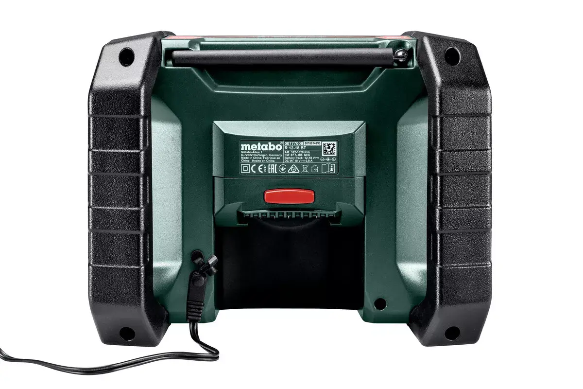 Portable Radio Metabo R 12-18 BT Photo 3