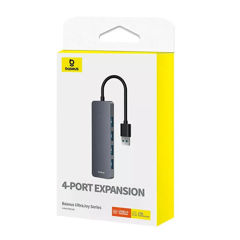 USB‑хаб Baseus B0005280B811-00 — 4 порта USB 3.0 Photo 7