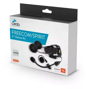 Ķiveres komplekts Cardo Freecom / Spirit 2nd, skaņa no JBL — aksesuārs vienkanāla komunikatoram