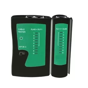 UTP cable tester W-STAR WS468EC for RJ45 and RJ11 with LED indication