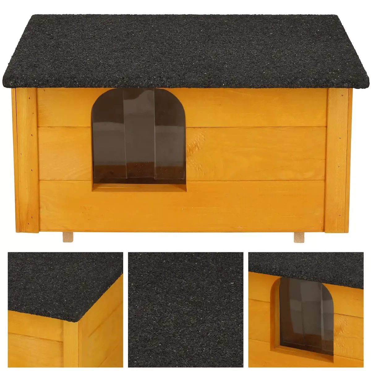 Wooden dog house Springos DH001 size S Photo 6