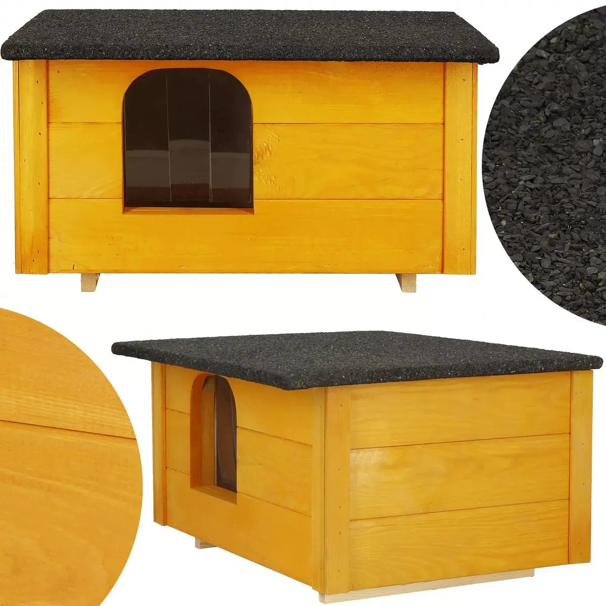 Wooden dog house Springos DH001 size S Photo 7