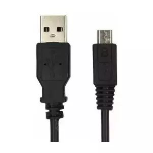 Kabelis Brackton Micro USB Male - USB-A Male 1.8m Black