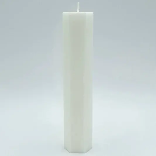 Stearīna cilindriska svece Baltic Candles Lace
