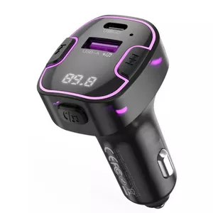 XO FM transmitter + charger BCC12 BT MP3, black