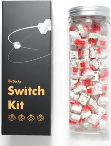 Mechanical switches Ducky Kailh Box Red 3-pin linear 45g DSK110-RPA2