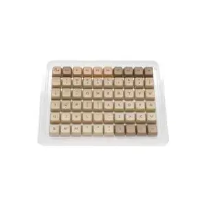 Keycap set Ducky Boba PBT dye-sublimation 133 keycaps — Ducky compatible 133-key PBT caps