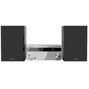 Grundig CMS 4000 BT DAB+ Mājas audio mikrosistēma 100 W Melns, Sudrabs