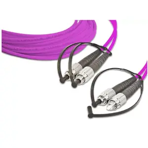 Fibre optic cable Lightwin LDP-50 FC-FC 3.0 OM4 3 m Purple
