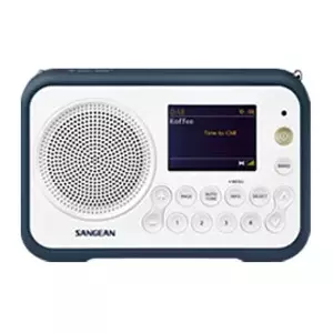 Sangean Traveller 760 Portable Digital Blue, White