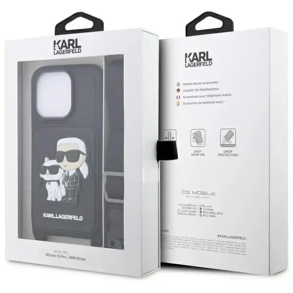 Чехол Karl Lagerfeld для iPhone 15 Pro Max KLHCP15XHNKMKLK Photo 46
