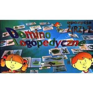 Speech dominoes Self-Polish Game SAMO-POL Z — educational dominoes for speech therapy and language practice