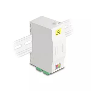 Оптический волоконный соединительный короб DeLOCK 88097 SC Simplex Белый
