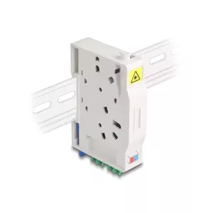 Network Cable DeLOCK Optical Fiber Connection Box 85936 LC Duplex White