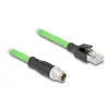 Tīkla kabelis DeLOCK M12 Cable X-coded 8 pin male to RJ45 male Photo 3