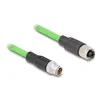 Tīkla kabelis DeLOCK M12 Cable X-coded 8 pin male to female Photo 3