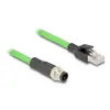 Tīkla kabelis DeLOCK M12 Cable D-coded Photo 3