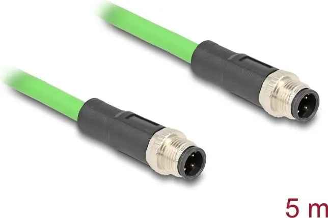 Tīkla kabelis DeLOCK M12 Cable D-coded