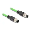 Network Cable DeLOCK M12 Cable A-coded 8 pin male to male Photo 3