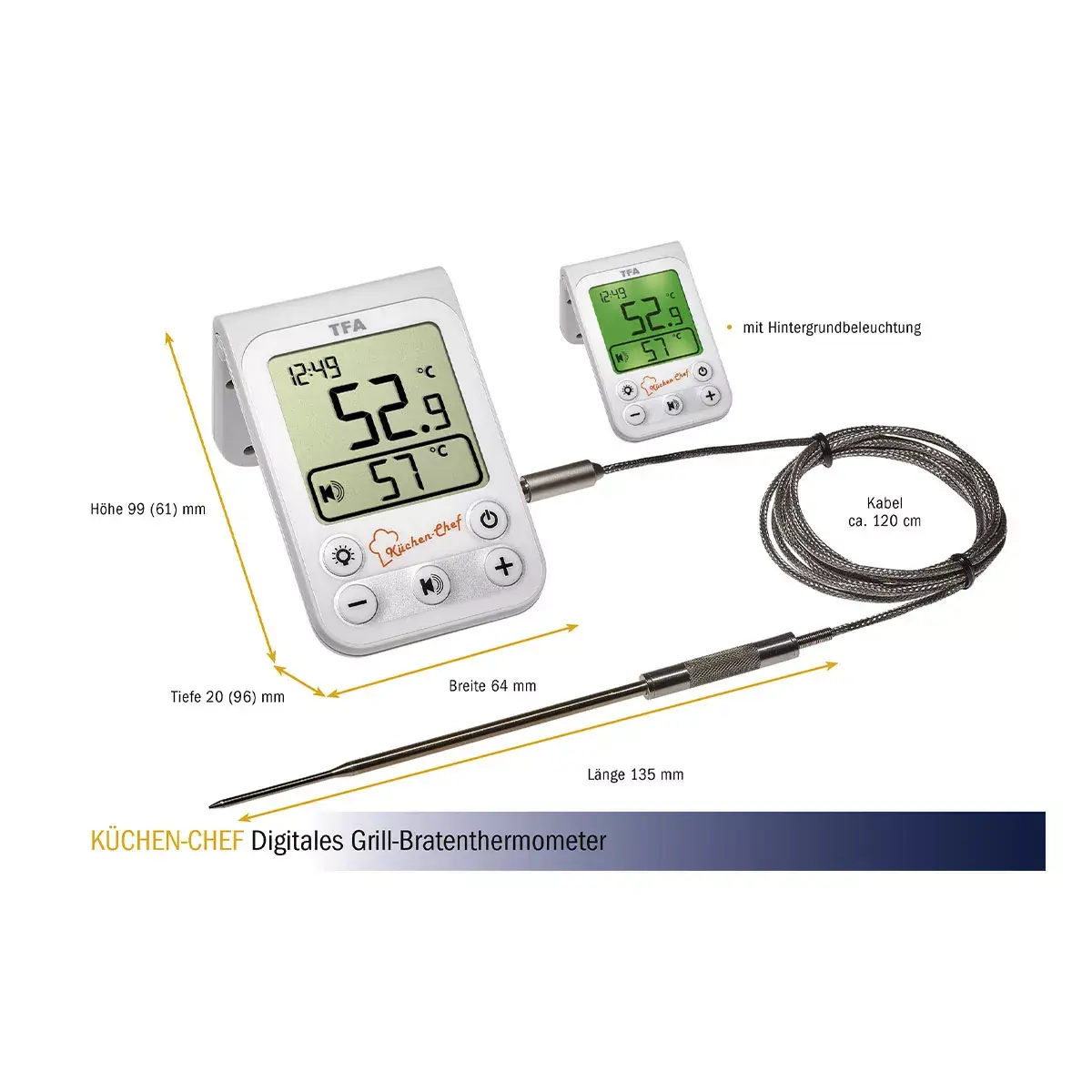 Food thermometer TFA-Dostmann KÜCHEN-CHEF Photo 3
