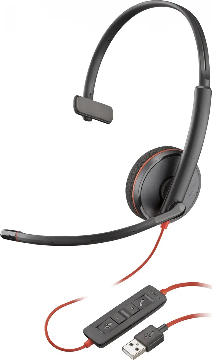 Гарнитура HP POLY Blackwire 3210 Monaural USB-A Photo 2