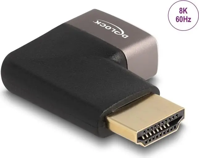 DeLOCK HDMI adapteris vīriešu uz sieviešu