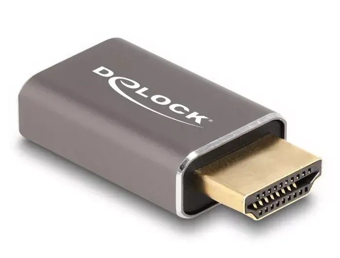 DeLOCK HDMI adapteris vīriešu uz sieviešu 8K 60 Hz Photo 2