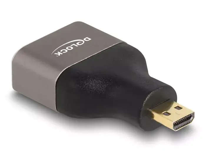 Адаптер HDMI DeLOCK Micro-D male to A female Photo 2