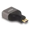 Адаптер HDMI DeLOCK Micro-D male to A female Photo 2