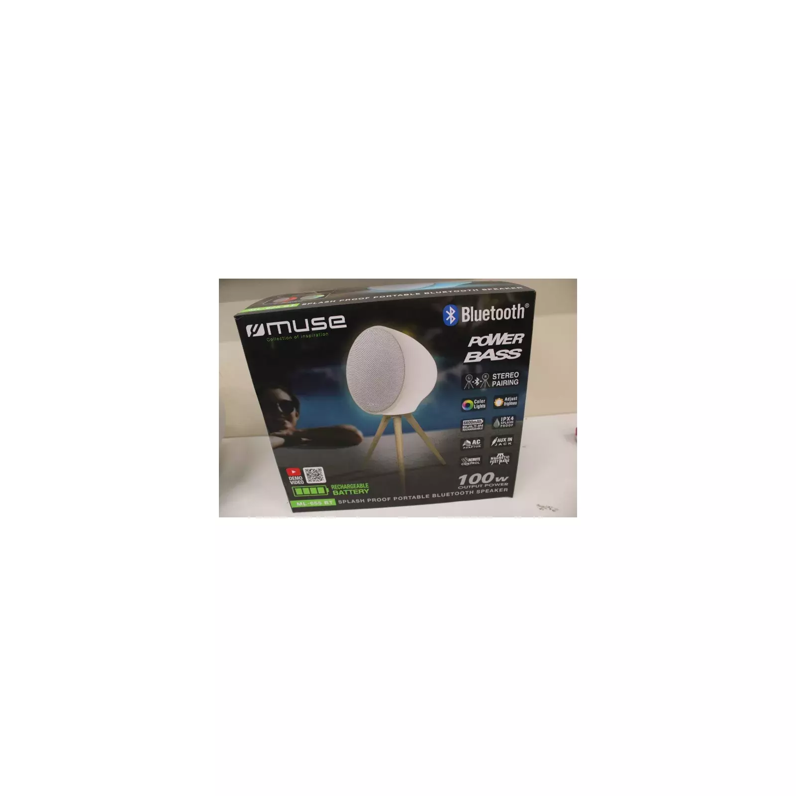 Muse Portatīvais Bluetooth skaļrunis ML-655 BT Photo 2
