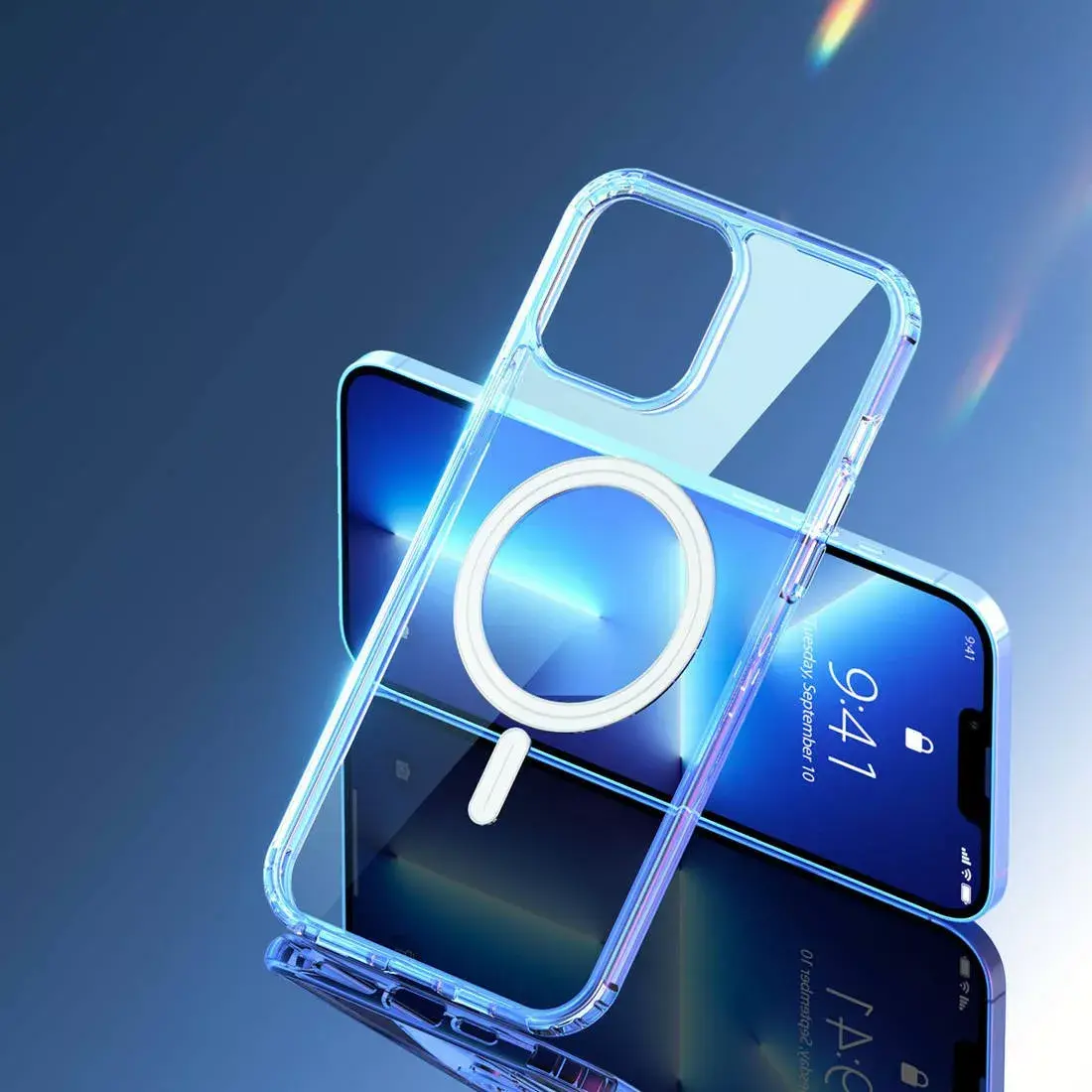 Прозрачный MagSafe чехол dux ducis Clin для iPhone 15 Plus Photo 4