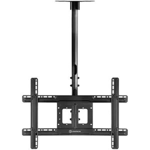 Ceiling mount for 32–80 inch TVs ONKRON N1L-B, black, adjustable tilt and swivel