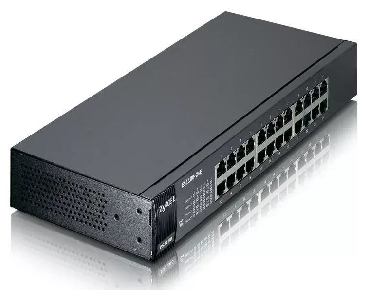 Неуправляемый коммутатор Zyxel ES1100-24E Photo 3