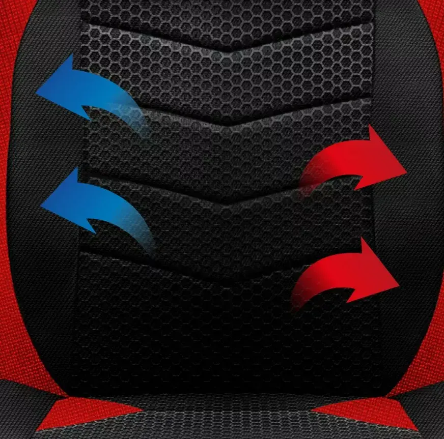 Игровое кресло huzaro FORCE 2.5 Red Mesh Photo 9