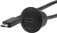 USB-C адаптер Exsys EX-49222, USB 3.2 Gen 2, кабель 30 см