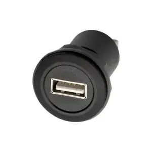 Адаптер USB-A гнездо‑к‑гнезду Exsys EX-49212, USB 2.0, муфта для соединения кабелей Type‑A