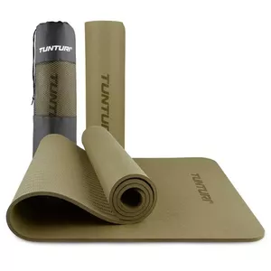 Yoga mat Tunturi Yogamat 8mm — 8 mm thickness, Army Green